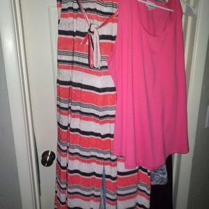 Lularoe outfit dianne pants tank top both very stretchy